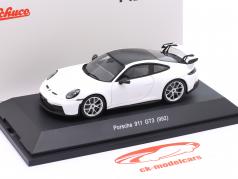 Porsche 911 (992) GT3 建設年 2021 白 1:43 Schuco