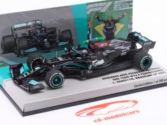 L. Hamilton Mercedes-AMG F1 W12 #44 ganador Brasil GP fórmula 1 2021 1:43 Minichamps