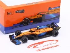 Lando Norris McLaren MCL35M #4 2° Italiano GP formula 1 2021 1:64 Tarmac Works