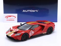 Ford GT 64 prototype Alan Mann Heritage Edition 2022 rouge 1:18 AUTOart