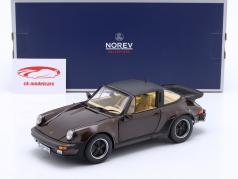 Porsche 911 (930) Turbo Targa 3.3 建设年份 1987 棕色的 金属的 1:18 Norev