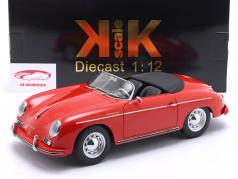 Porsche 356 A Speedster ano de construção 1955 vermelho 1:12 KK-Scale