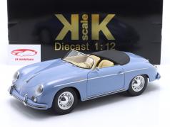 Porsche 356 A Speedster Baujahr 1955 hellblau 1:12 KK-Scale