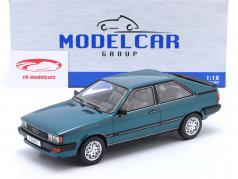 Audi Coupe GT year 1980 turquoise metallic 1:18 Model Car Group
