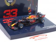 M. Verstappen Red Bull Racing RB16B #33 gagnant Spa formule 1 Champion du monde 2021 1:43 Minichamps