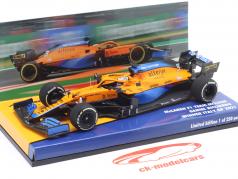 D. Ricciardo McLaren MCL35M #3 победитель Италия GP формула 1 2021 1:43 Minichamps