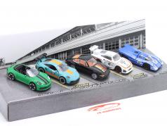 5-Car Set Porsche version gift pack 1:64 Majorette