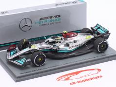 L. Hamilton Mercedes-AMG F1 W13 #44 2º Francês GP Fórmula 1 2022 1:43 Spark