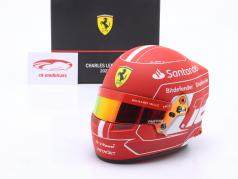 Charles Leclerc #16 Scuderia Ferrari formule 1 2023 casque 1:2 Bell