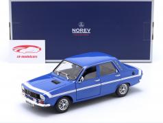 Renault 12 Gordini Année de construction 1971 bleu / blanc 1:18 Norev