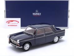 Peugeot 404 year 1965 admiral blue 1:18 Norev