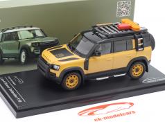 Land Rover Defender 110 Camel Trophy Edition 2020 yellow / black 1:43 Almost Real