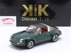 Porsche 911 Targa Singer Design 深绿色 金属的 1:18 KK-Scale