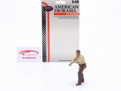Mechanic Crew Offroad Camel Trophy figur #3 1:18 American Diorama