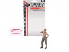 Mechanic Crew Offroad Camel Trophy figur #1 1:18 American Diorama