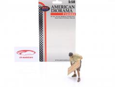 Mechanic Crew Offroad Camel Trophy figura #8 1:18 American Diorama