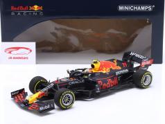 Sergio Perez Red Bull RB16B #11 3e Mexique GP formule 1 2021 1:18 Minichamps