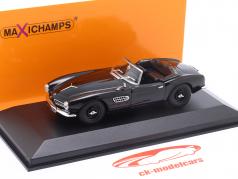 BMW 507 Roadster ano de construção 1957 preto 1:43 Minichamps