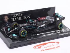 Lewis Hamilton Mercedes-AMG F1 W12 #44 Gagnant Qatar GP formule 1 2021 1:43 Minichamps