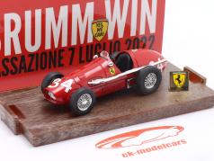 Alberto Ascari Ferrari 500 F2 #34 fórmula 1 Campeón mundial 1952 & 1953 1:43 Brumm