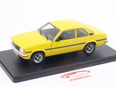 Opel Ascona 1.9 SR Anno di costruzione 1975 giallo 1:24 Hachette