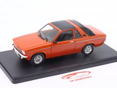 Opel Kadett C Aero ano de construção 1976 laranja / preto 1:24 Hachette