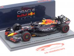 M. Verstappen Red Bull RB18 #1 Gagnant Italie GP Formule 1 Champion du monde 2022 1:43 Spark