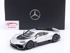 Mercedes-Benz AMG ET byggeår 2023 højteknologisk sølv 1:18 NZG