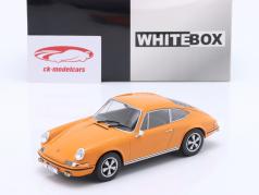 Porsche 911 S Bouwjaar 1968 oranje 1:24 WhiteBox