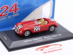 Ferrari 166MM #22 vinder 24h LeMans 1949 Chinetti, Seldson 1:43 Ixo