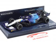N. Latifi Williams FW43B #6 saudita Arábia GP Fórmula 1 2021 1:43 Minichamps