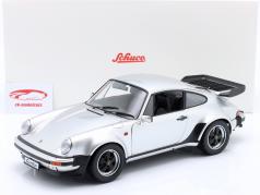 Porsche 911 (930) Turbo 銀 1:12 Schuco