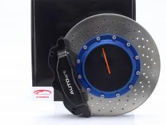 Brake Disc Clock noir / bleu AUTOart