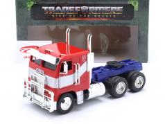 Optimus Prime Truck Transformers 7 (2023) rood / zilver / blauw 1:24 Jada Toys
