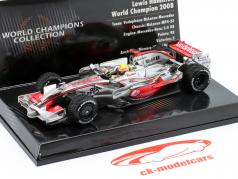 L. Hamilton McLaren MP4/23 #22 Brazilië GP formule 1 Wereldkampioen 2008 1:43 Minichamps