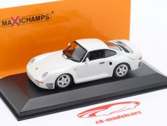 Porsche 959 Année de construction 1987 blanc 1:43 Minichamps