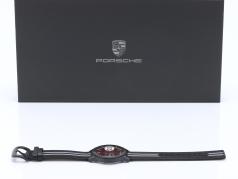 Porsche Sport polshorloge / Zuiver Horloge 917 Salzburg zwart / rood