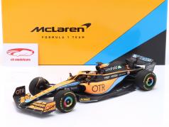 Daniel Ricciardo McLaren MCL36 #3 6to Australia GP fórmula 1 2022 1:18 Minichamps