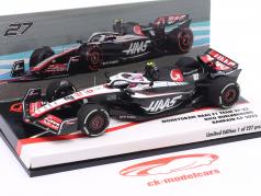 Nico Hülkenberg Haas VF-23 #27 Bahrain GP 公式 1 2023 1:43 Minichamps