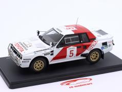Toyota Celica Twincam Turbo #5 ganhador safári corrida 1984 Waldegard, Thorszelius 1:24 Altaya