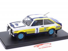 Ford Escort RS 1800 MKII #1 gagnant Rallye acropole 1979 1:24 Altaya