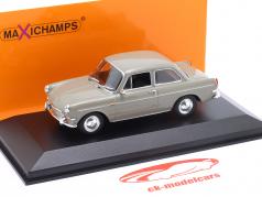 Volkswagen VW 1600 (Type 3) year 1966 grey-beige 1:43 Minichamps