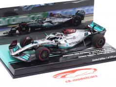 G. Russell Mercedes-AMG F1 W13 #63 4ème Bahreïn GP formule 1 2022 1:43 Minichamps