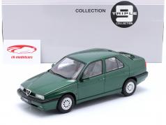 Alfa Romeo 155 建設年 1996 緑 メタリックな 1:18 Triple9