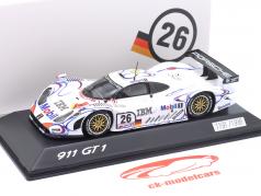 Porsche 911 GT1 #26 ganador 24h LeMans 1998 McNish, Aiello, Ortelli 1:43 Spark