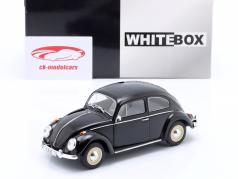 Volkswagen VW Scarabée 1200 noir 1:24 WhiteBox