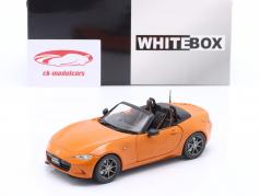 Mazda MX-5 ND laranja 1:24 WhiteBox