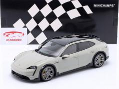 Porsche Taycan Cross Turismo Turbo S 2021 粉笔 1:18 Minichamps