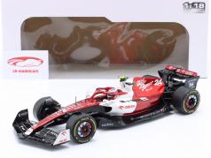 Zhou Guanyu Alfa Romeo C42 #24 8 Canadá GP Fórmula 1 2022 1:18 Solido