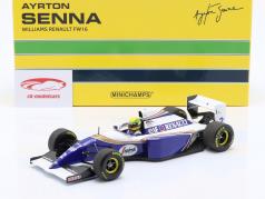 Ayrton Senna Williams FW16 #2 San Marino GP Формула 1 1994 1:18 Minichamps